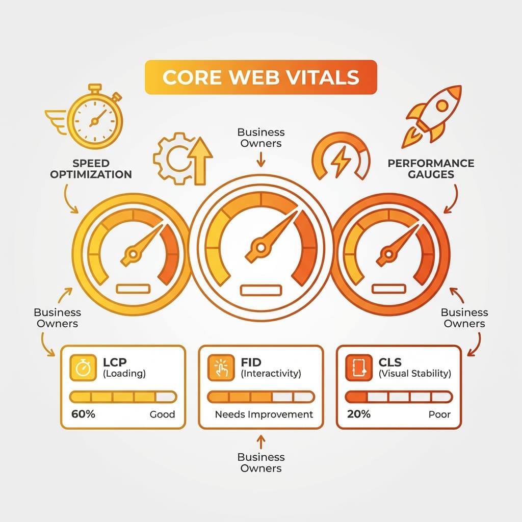 Core Web Vitals erklärt: Was Geschäftsinhaber wissen müssen