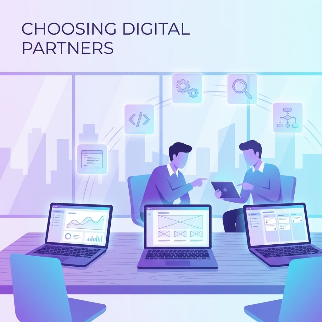 Wie man den richtigen digitalen Partner wählt