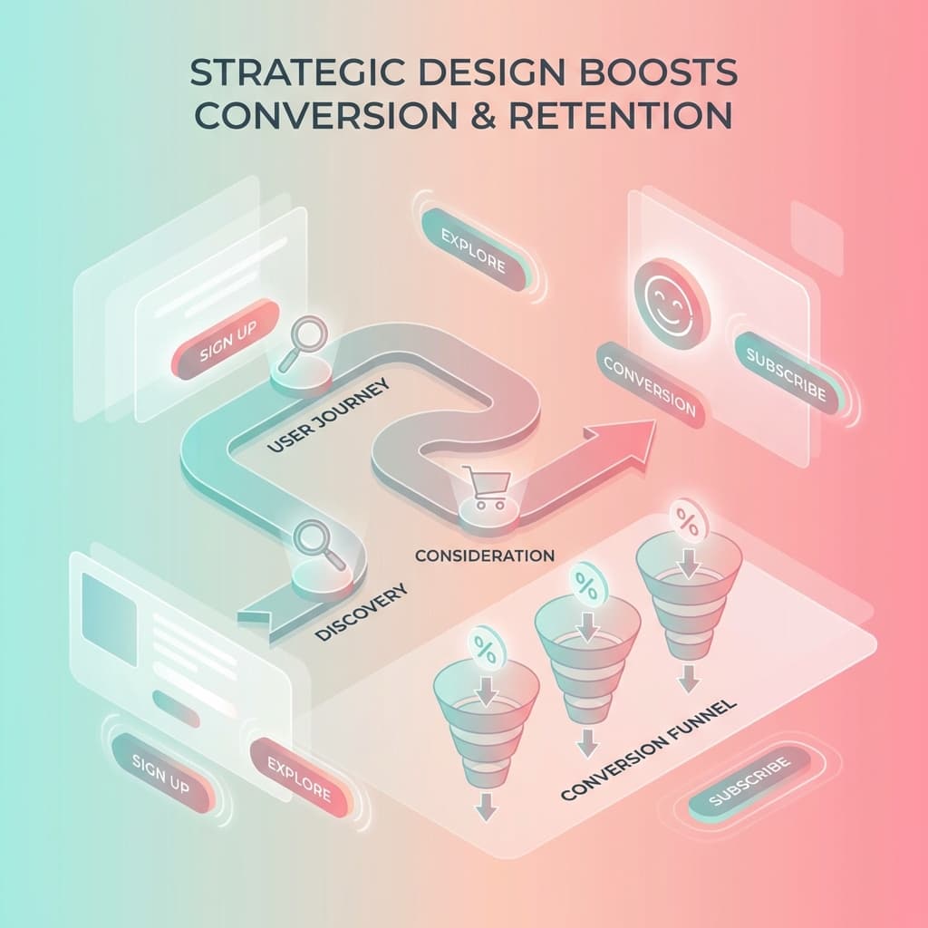 Wie strategisches UI/UX-Design Conversions steigert